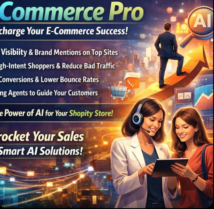 AI Commerce Pro™ AI Visibility & Buyer Control for Shopify Stores
