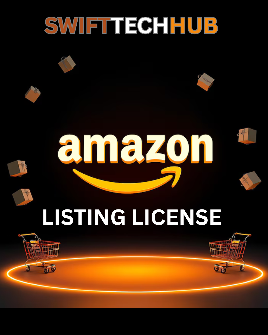 Amazon listing license graphic SwiftTechHub Package