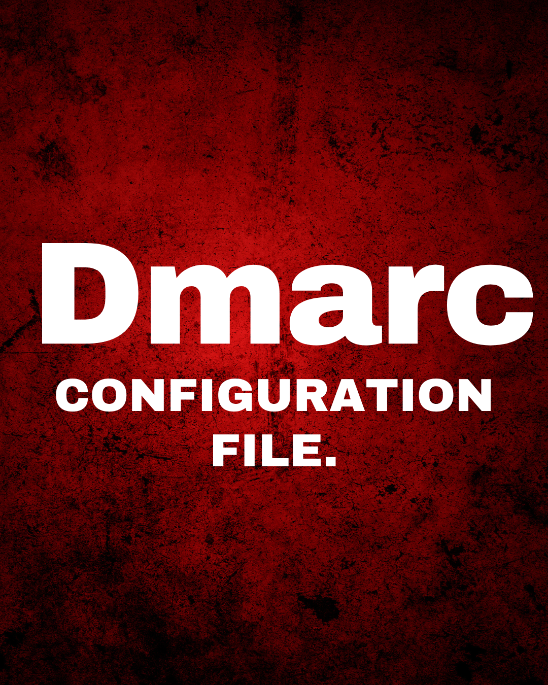 DMARC configuration file tool