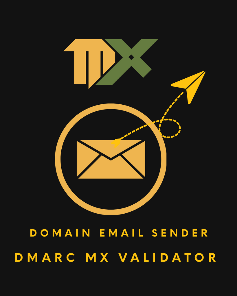DMARC MX email validator  for verifying domain email sender setup